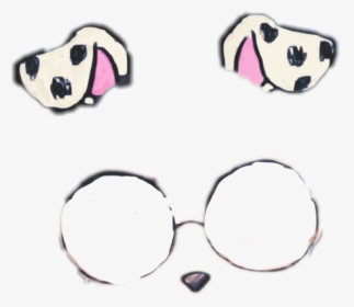 Transparent Dog Ears Clipart - Snapchat Glasses Filter Png, Png Download, Transparent PNG