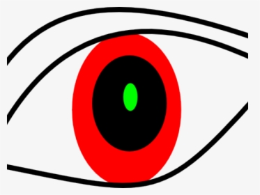 Red Eyes Clipart Shot - Circle, HD Png Download, Transparent PNG