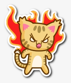 Cute Cat Stickers Series - Transparent Cute Cat Stickers Png, Png Download, Transparent PNG