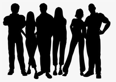 Silhouette People Png - Silhouette Transparent People Png, Png Download, Transparent PNG