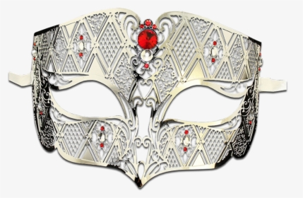 Silver Series Diamond Design Laser Cut Venetian Masquerade, HD Png Download, Transparent PNG
