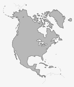 North America Map Png Image - 10 Countries Of North America, Transparent Png, Transparent PNG