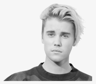 Images Of Justin Bieber - Justin Bieber Transparent Black And White, HD Png Download, Transparent PNG