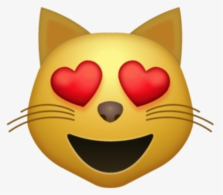 Heart Eyes Png - Cat Emoji Png, Transparent Png, Transparent PNG