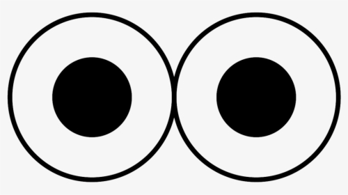Googly Eyes Drawing Clip Art - Black And White Googly Eyes, HD Png Download, Transparent PNG