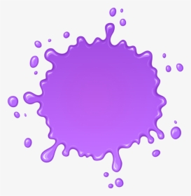 Paint Blob Png - Purple Paint Splatter Png, Transparent Png, Transparent PNG