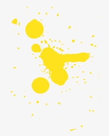 Yellow Paint Splatter Png, Transparent Png, Transparent PNG