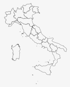 Transparent Italy Clipart - Free Italy Vector Map, HD Png Download, Transparent PNG