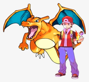 Is Red Becoming Weak In Sun And Moon Or Not - Pokemon Trainer Red, HD Png Download, Transparent PNG