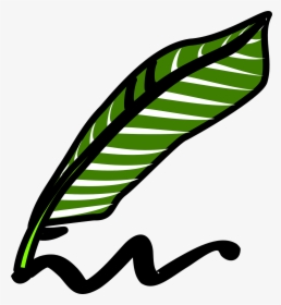 Pen Clipart Feather, HD Png Download, Transparent PNG