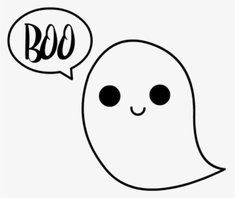 Cute Ghost Svg Free, HD Png Download, Transparent PNG