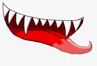 Kawaii Mouth Png - Mouth With Fang Png, Transparent Png, Transparent PNG