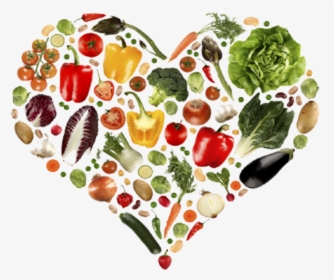 Smoothie Veggie Burger Fruit Heart Vegetable - Healthy Food Heart, HD Png Download, Transparent PNG