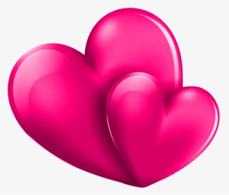 Two Hearts Png Transparent - Two Love Png, Png Download, Transparent PNG