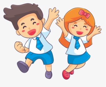 Back To School Kawaii Png , Png Download - School Children Clipart, Transparent Png, Transparent PNG
