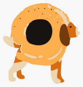 Beagle Shirt Bagel Funny Cute Love Dog Puppy Doge Pup, HD Png Download, Transparent PNG