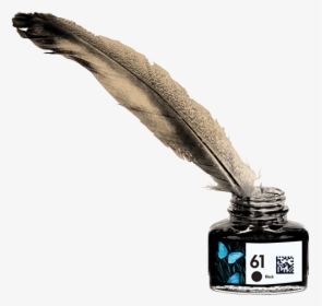 Quill - Feather And Ink Png, Transparent Png, Transparent PNG