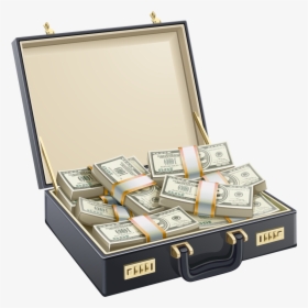 Dollar Case Png Clipart - Suitcase Of Cash Png, Transparent Png, Transparent PNG