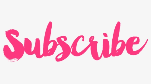 Youtube Subscribe Png - Subscribe Button Png Pink, Transparent Png, Transparent PNG