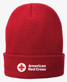 Fleece-lined Knit Cap - Red Cross, HD Png Download, Transparent PNG