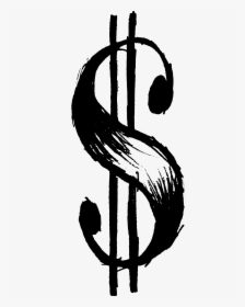 Dollar Symbol Drawing Png, Transparent Png, Transparent PNG