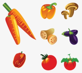 Fruit Vegetable Healthy Diet Food - Vegetables Diagram, HD Png Download, Transparent PNG
