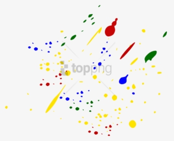 Free Png Colorful Paint Splatters Png Png Image With - Transparent Paint Splatter Png, Png Download, Transparent PNG