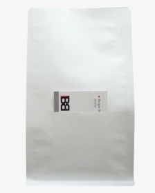 250g Box Bottom Bag With Zip, Valve And Slit, White - Paper, HD Png Download, Transparent PNG