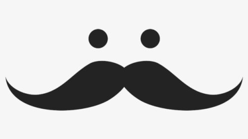 The Hairs Have Eyes Stache Rubber Stamp, HD Png Download, Transparent PNG