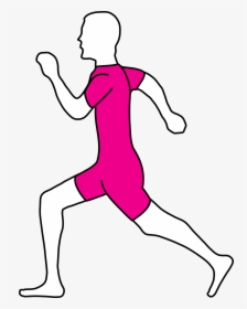 Machovka Jogging Clip Arts - Draw A Running Man, HD Png Download, Transparent PNG