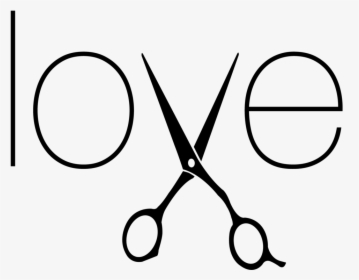 Clip Art Shears Logo - Love Shears, HD Png Download, Transparent PNG