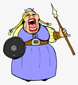 Cartoon Of People Singing And Dancing - Fat Opera Singer Cartoon, HD Png Download, Transparent PNG