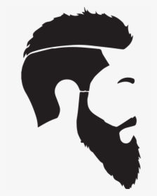 And Oil Moustache Man Beard Free Png Hq Clipart - Beard Silhouette Profile Png, Transparent Png, Transparent PNG