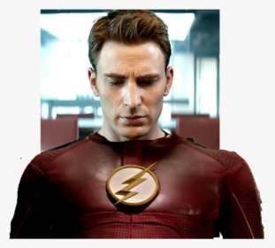 No Caption Provided - Chris Evans As The Flash, HD Png Download, Transparent PNG
