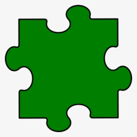 Puzzle Clipart 4 Piece - Dark Blue Puzzle Piece, HD Png Download, Transparent PNG