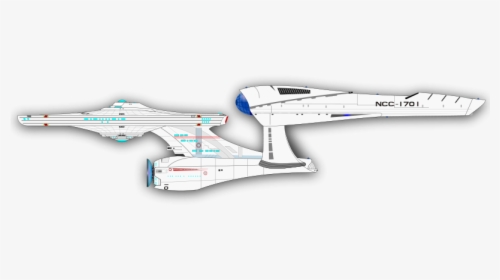 Starship Enterprise Drawing Clip Art - Uss Enterprise Clipart Png, Transparent Png, Transparent PNG