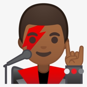 Singer Clipart Man Singer - Singer Emoji, HD Png Download, Transparent PNG