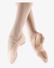 So Danca Sd16 Stretch Split Sole Canvas Ballet Shoe - Soft Pink Ballet Shoes, HD Png Download, Transparent PNG