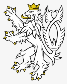 White Lion Svg Clip Arts - Coat Of Arms Lion Png, Transparent Png, Transparent PNG