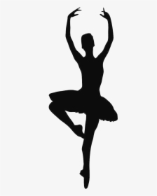 Pointe-shoe - Ballet Dancer Silhouette, HD Png Download, Transparent PNG