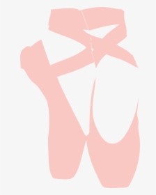 Dance, Girl, Feet, Pink, Shoes, Ballet, Slippers - Clip Art Ballet Shoes, HD Png Download, Transparent PNG