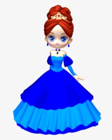 Dress Clipart Cartoon - Princes Clip Art, HD Png Download, Transparent PNG