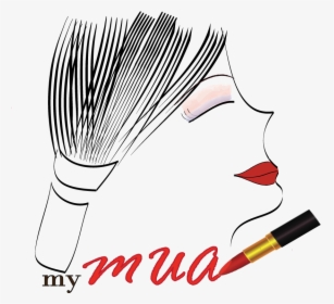 Makeup Artist Logo Design Png , Transparent Cartoons - Makeup Artist Logo Png, Png Download, Transparent PNG