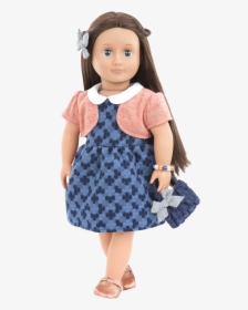 Neve Wearing The Out Fo The Blue Outfit - Doll, HD Png Download, Transparent PNG