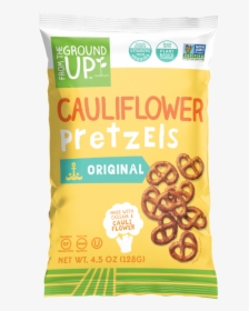 Cauliflower Pretzels - Original Twists - Ground Up Tortilla Chips, HD Png Download, Transparent PNG