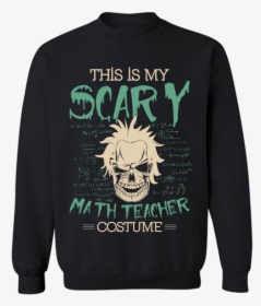 Muggies Unisex Halloween Scary Math Teacher Costume - Long-sleeved T-shirt, HD Png Download, Transparent PNG