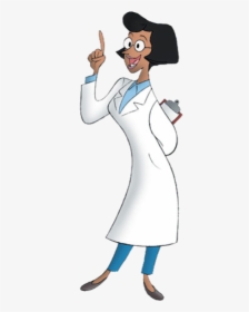 Curious George Scientist Lady, HD Png Download, Transparent PNG