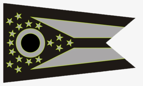 Ohio State Flag - Ohio State Flag Map, HD Png Download, Transparent PNG