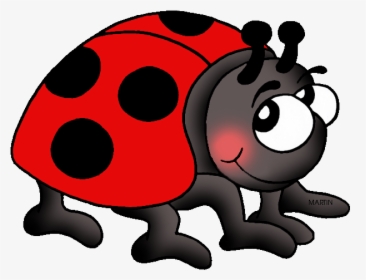 United States Clip Art By Phillip Martin, Ohio State - Lady Bug Clipart, HD Png Download, Transparent PNG