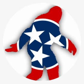 Bigfoot Tennessee Popsocket - Tennessee Flag Stars, HD Png Download, Transparent PNG